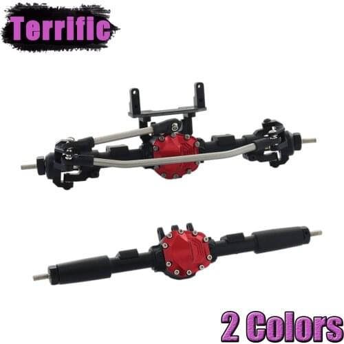 CNC Aluminum Alloy Front and Rear Axle for 1/10 RC Crawler Axial SCX10 I 90027 SCX10 II 90046 90047