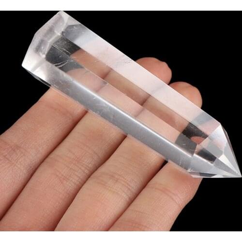 Clear Quartz Crystal Point Natural Wand Specimen Reiki Healing Stone 1PCS Hot
