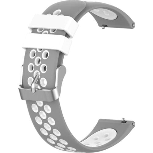 Silicone Watch Band Strap for Samsung Galaxy 46mm/ 42mm Quick Release Pins Wristband For Gear Sport S2 S3 Classic 20mm/22mm