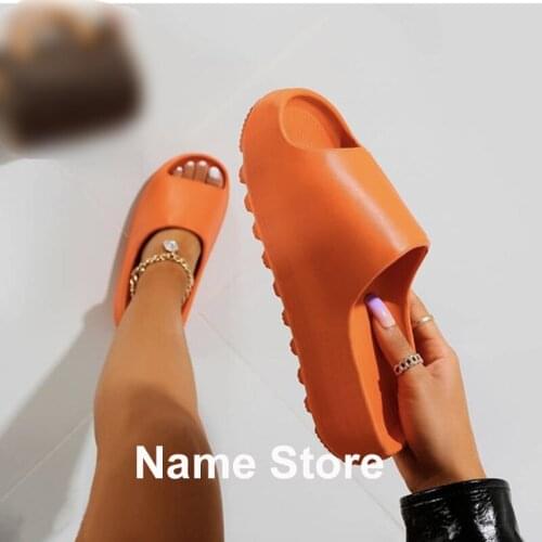 Summer Fashion Womens Sandals Comfortable Open Toe Slippers Solid Color Outdoor Casual Womens Shoes