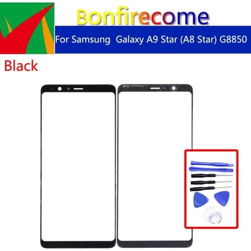 6.3"Touchscreen For Samsung Galaxy A9 Star SM-G8850 G8850 Front Outer Glass Touch Screen Lens Replacement