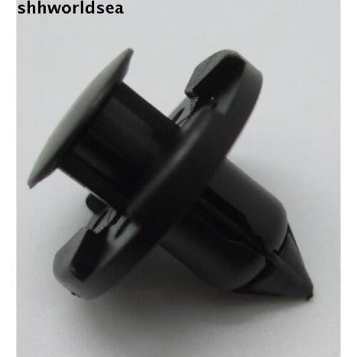 Shhworldsea Nylon Black Car Auto Fastener Bumper Clip Rivet Push Retainer Screw Fender