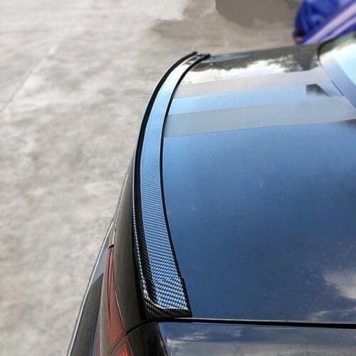 1.5M 5D Carbon Fiber Spoilers Styling DIY Refit Spoiler for Alfa Romeo 147 156 159 Alfetta Berlina Brera Mito Giulia Milano