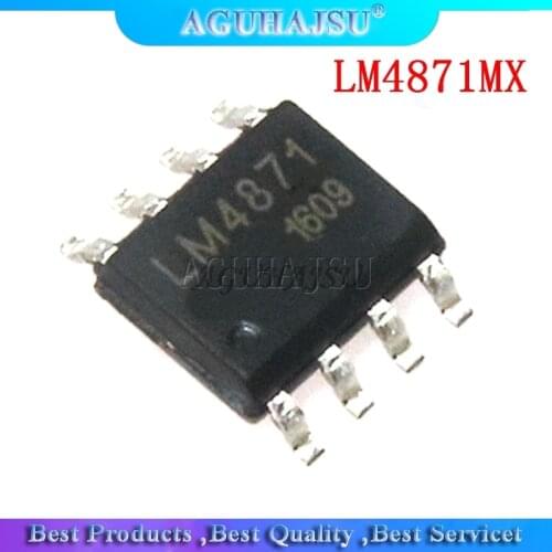 10PCS LM4871MX LM4871 SOP8 SOP 4871 3W Audio Ampli new original