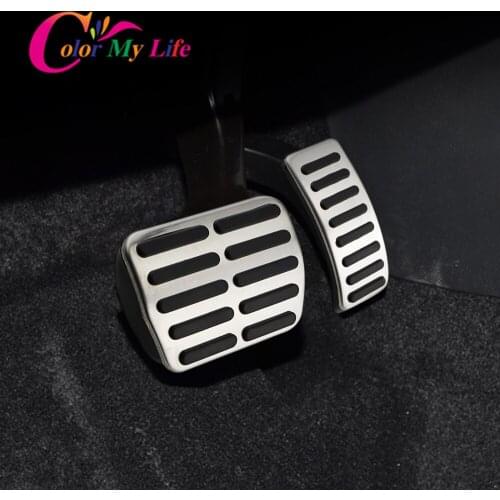 Color My Life AT MT Car Pedal Pad Cover for Volkswagen VW Vento 1991 - 1998 Lupo 1999 - 2005 New Beetle Cabrio 1999 - 2010