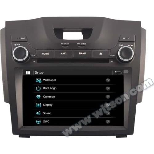 8" Car DVD for Chevrolet Colorado 2012-2017 & Holden Colorado 2012-2017 & GMC Canyon 2012-2017 with Front DVR Camera Support