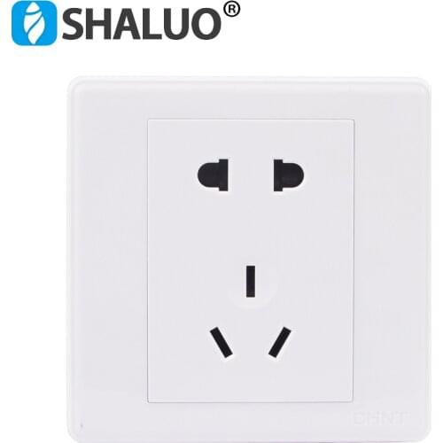 Home Wall Power Supply industrial Switch Socket five holes electrical switch 10A 250V AU EU plug base board