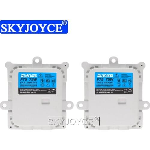 SKYJOYCE F75 75W Fast Bright Slim HID Ballast AC 12V Car Headlight Electronic Ballast For 75W Xenon Bulb HID Conversion Kit