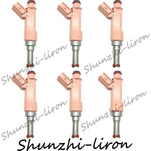 6pcs Fuel Injector Nozzle For Toyota 2009-2013 Corolla 23250-0T050 23209-0T050 232500T050 23250 0T050