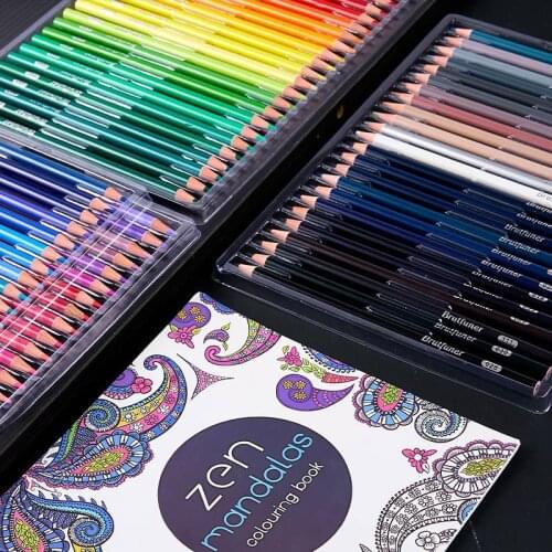 180/150/120/72/48 Colors Professional Oil Color Pencils Set For Sketching Pens Colored Wood Lead Pencils Art Supplies Stationery