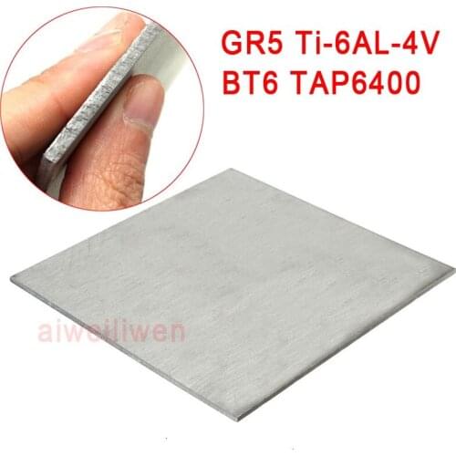 150 x 60 x 0.5mm Grade 5 gr5 titanium Ti-6AL-4V plate titanium alloy sheet BT6 TAP6400 Special for ultrasonic medical treatment