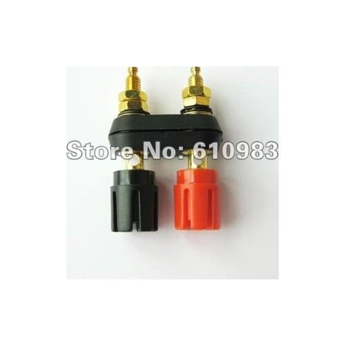 5 pieces/lot) Wholesale Binding Post Banana Plug Jack Amplifier Terminal connector