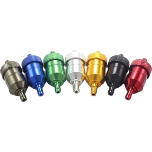 Motorcycle Petrol Gas Fuel Filter Cleaner For Motorcycle Pit Dirt Bike ATV Quad Inline Oil Gas Fuel Filter