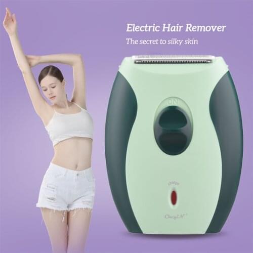 Cordless Electric Epilator Lady Shaver Leg Hair Remover Painless Armpit Bikini Hair Trimmer Washable Shaving Razor Body Groomer