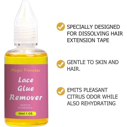 Fast Acting Hair Extensions Remover Wig Glue Remover Tape in Extension Remover Tape in Hair Extensions Adhesive Remover