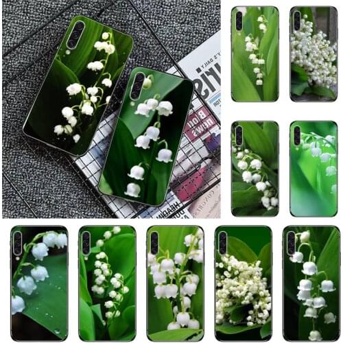 Lily of the Valley Flower Phone Case For Samsung galaxy A S note 10 7 8 9 20 30 31 40 50 51 70 71 21 s ultra plus
