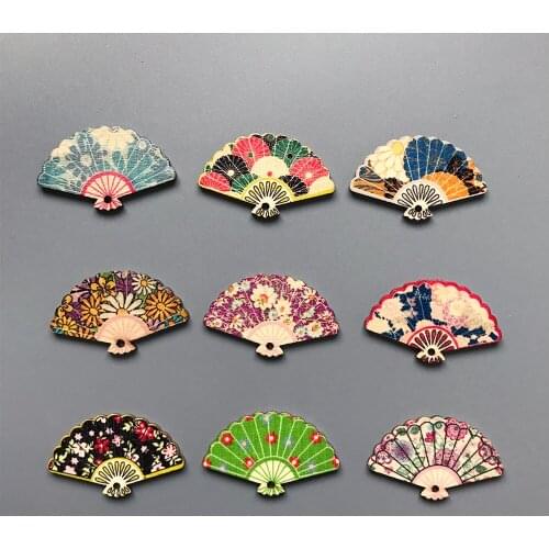 Diamond Painting Cover minder Fan shaped floral printed