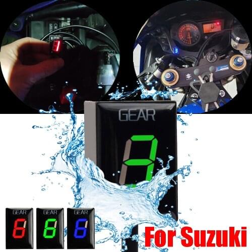 Gear Indicator Motorcycle Digital Gear Display Meter For Suzuki V-Strom 1000 Vstrom DL 650 1000 GSX650F GSF1250 GSF650 Bandit
