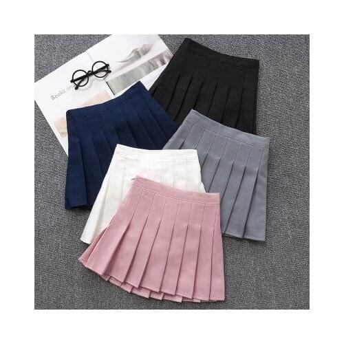 Baby Girl Tutu Skirts 2020 Autumn New Childrens Plated Skirts School Students Performance Kids Girls School Uniform Skirt 3-9Y