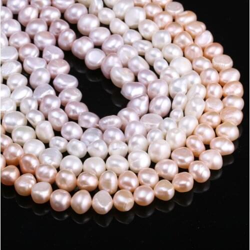 New irregular pearl beads Multi-style simple fashion party jewelry gift pearl size 8-9mm