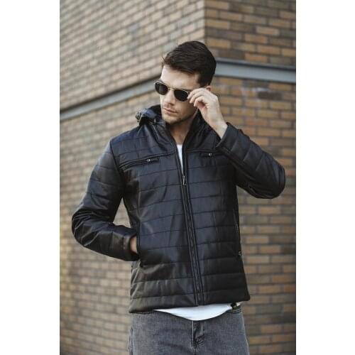 Oksit Men's Faux Leather Jackets