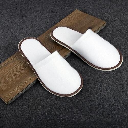 Women Slippers Living Room Soft Comfortable Lovers Slippers Wholesale Solid Light Disposable Slippers In Hotel WJ073