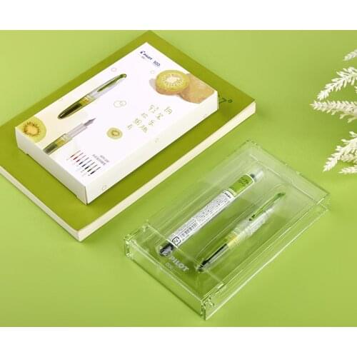1set Pilot Spn-20f Gift Box Transparent Mini Pen Multi Color Portable Pen Replaceable Ink Bag Stationery Student Supplies