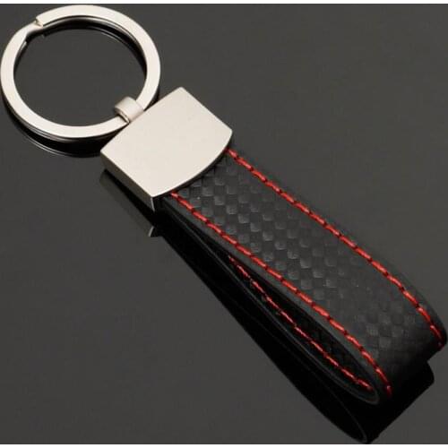 10pcs Fashoinal Metal+Pu Car Keychain Key Chain Car Styling For Volkswagen for VW R GTI MK 2 3 4 5 keychain
