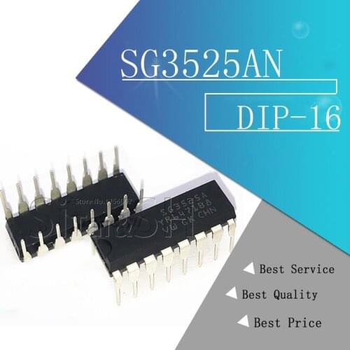 10PCS SG3525AN DIP16 SG3525A DIP SG3525 3525AN DIP-16 new and original IC