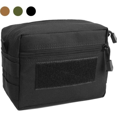 1000D Tactical Molle Pouch Waist Bag Mobile Phone Case Military Dump Drop Bag Utility Tool Pouch Ammo Recycling Bag Recovery Mag