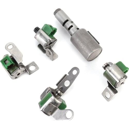 5PCS Transmission Solenoid Shift Kit AW8040LE AW8140LE U440E U441E For FORD FIESTA For CHEVY CHEVROLET AVEO For TOYOTA YARIS