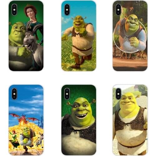 Accessories Phone Cases Covers For Samsung Galaxy S2 S3 S4 S5 Mini S6 S7 Edge S8 S9 S10E Lite Plus Cartoon Moive Shrek