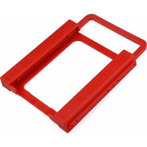 ASENNO New Universal 2.5" to 3.5" SSD HDD Environmental Plastics Adapter Mounting Bracket Hard Drive Holder for Desktop PC