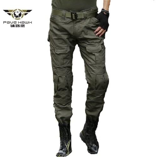 Tactical Pants Military Cargo Pants Men Knee Pad SWAT Army Airsoft Camouflage Hunter Field Work Combat Trouser Without Knee Pad