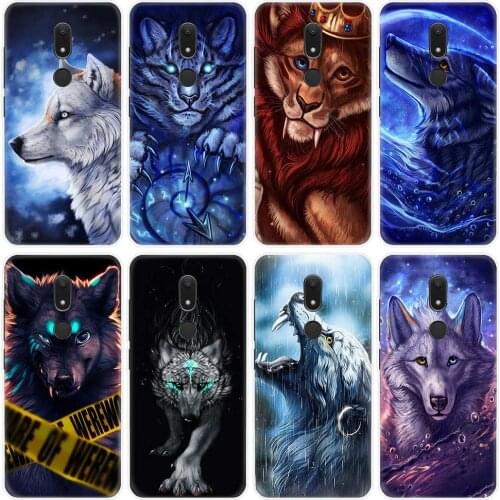 Phone Case For Wiko Lenny 4 Sunny 2 plus Jerry 2 Tommy 2 View xl prime U pulse lite Wim lite Black Wolf Lion TPU Soft Back Cover