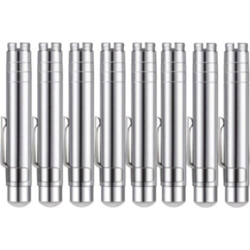 8Pcs Aluminum Alloy Chalks Holder, Teachers Chalk Clip Unbroken Chalk Keeper , Childrens Painting and Writing