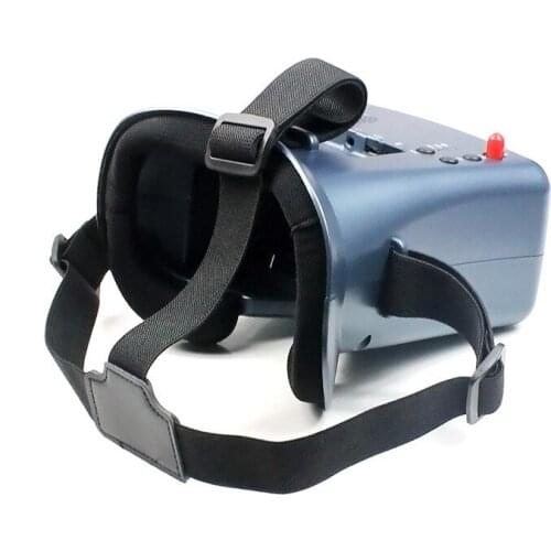 LS-008D 5.8G 40CH FPV Googles VR Glasses 4.3 in with 2000MA Battery DVR Diversity for RC Model