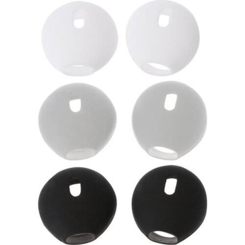 New Ear Pads For Airpods Free Buds3 Pro Wireless Bluetooth Iphone Earphones Silicone Ear Caps Earphone Case Earpads Eartips 2pcs