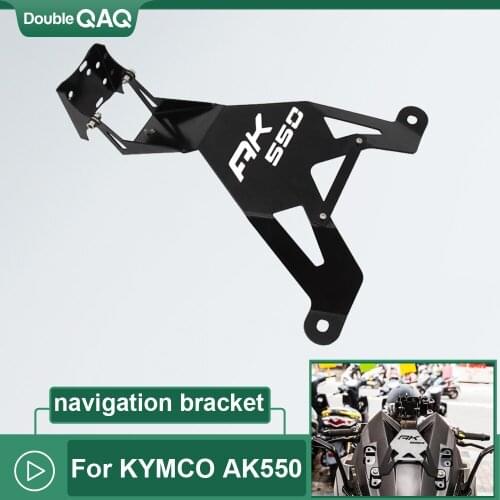 New motorcycle front mid navigation bracket GPS mobile phone charging For KYMCO AK550 ak550 AK 550 KYMCO