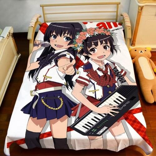 Anime Manga Toaru Kagaku no Railgun Bed Sheet 150*200cm Bedsheet 003