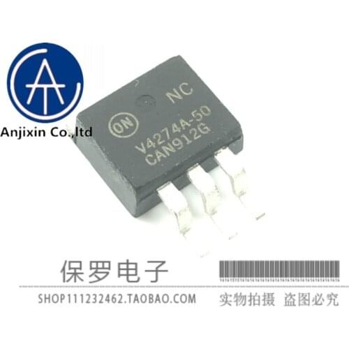 10pcs 100% orginal new real stock Voltage stabilizer NCV4274ADS50R4G NCV4274A-50 TO-263