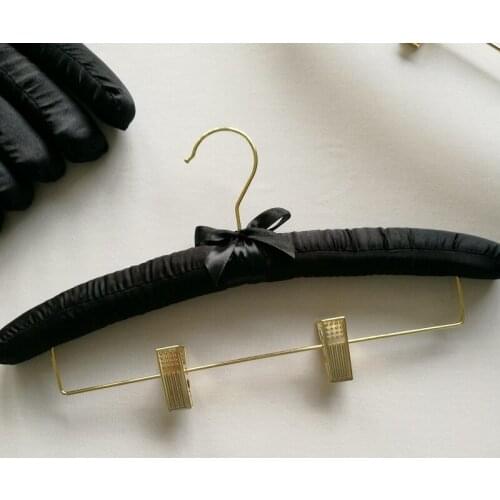 30cm 5pcs/lot Cloth Hangers with Clips Sponge hanger for Pants Skirts Underwear