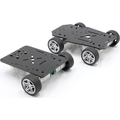 Wheeltec model of intelligent car chassis base with two wheel self balancing household two wheel structure