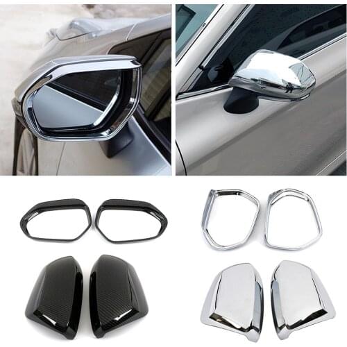 For Toyota Corolla 2019 2020 Exterior Rearview Mirror Protector Shell Cover Side Mirror Rain Visor Trim