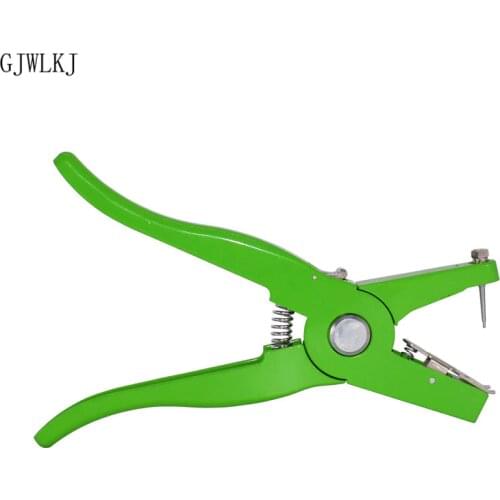 1pcs animal ear label pliers mark perforated tool tweezers tag installer pig cattle and sheep veterinary ear tag pliers