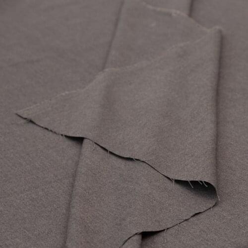 150cmx50cm Pure color elasticity good draping soft polyester cotton blend twill cloth yarn dye garment fabric for trousers Suit
