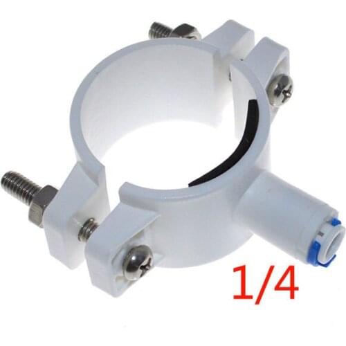 2pcs RO System Drainage Waste water Pipe Clamp Reverse Osmosis Aquarium ST037