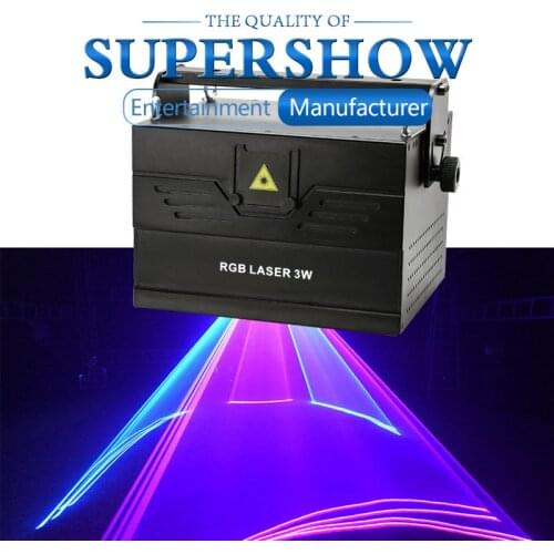 3w Laser ILDA DMX 6/25CH Laser Show Light /Music Fashion Laser Show System/Disco Dj Laser Lighting