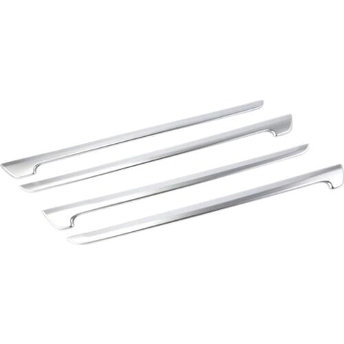 4PCS Chrome Interior Side Door Cover Trim Stripe Protector Accessories Fit For Honda CR-V CRV 5th 2017 2018 2019