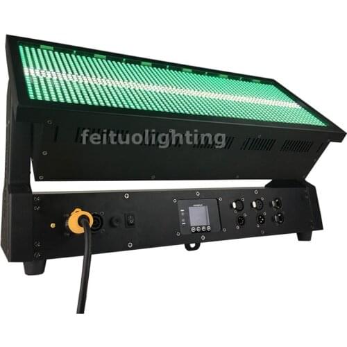 4/lot Events lighting 1320 pcs big power LED RGB strobe panel led moving light dmx led lyre